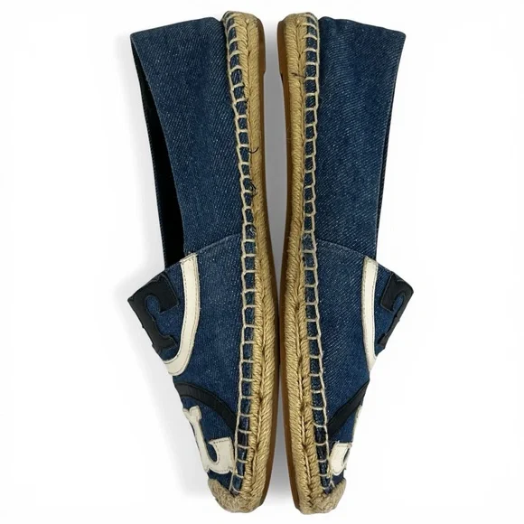 Tory Burch Poppy Espadrilles in Denim Women 8 - Picture 4 of 9